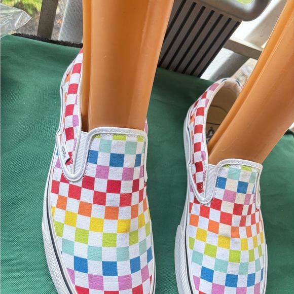 Vans Classic Slip-On Checkerboard Shoe - Picture 9 of 11